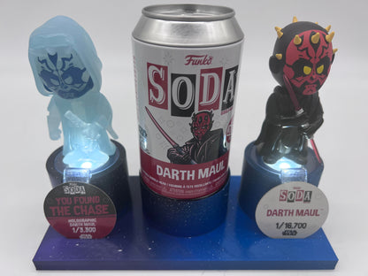 Soda Coaster® Double Light Up Star Wars Space Inspired