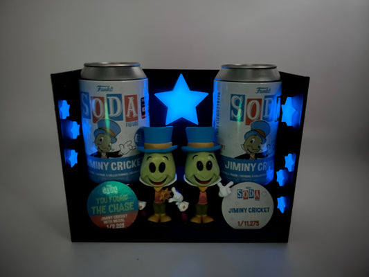 Soda Coaster® Double Wish Upon A Star - Hand Painted