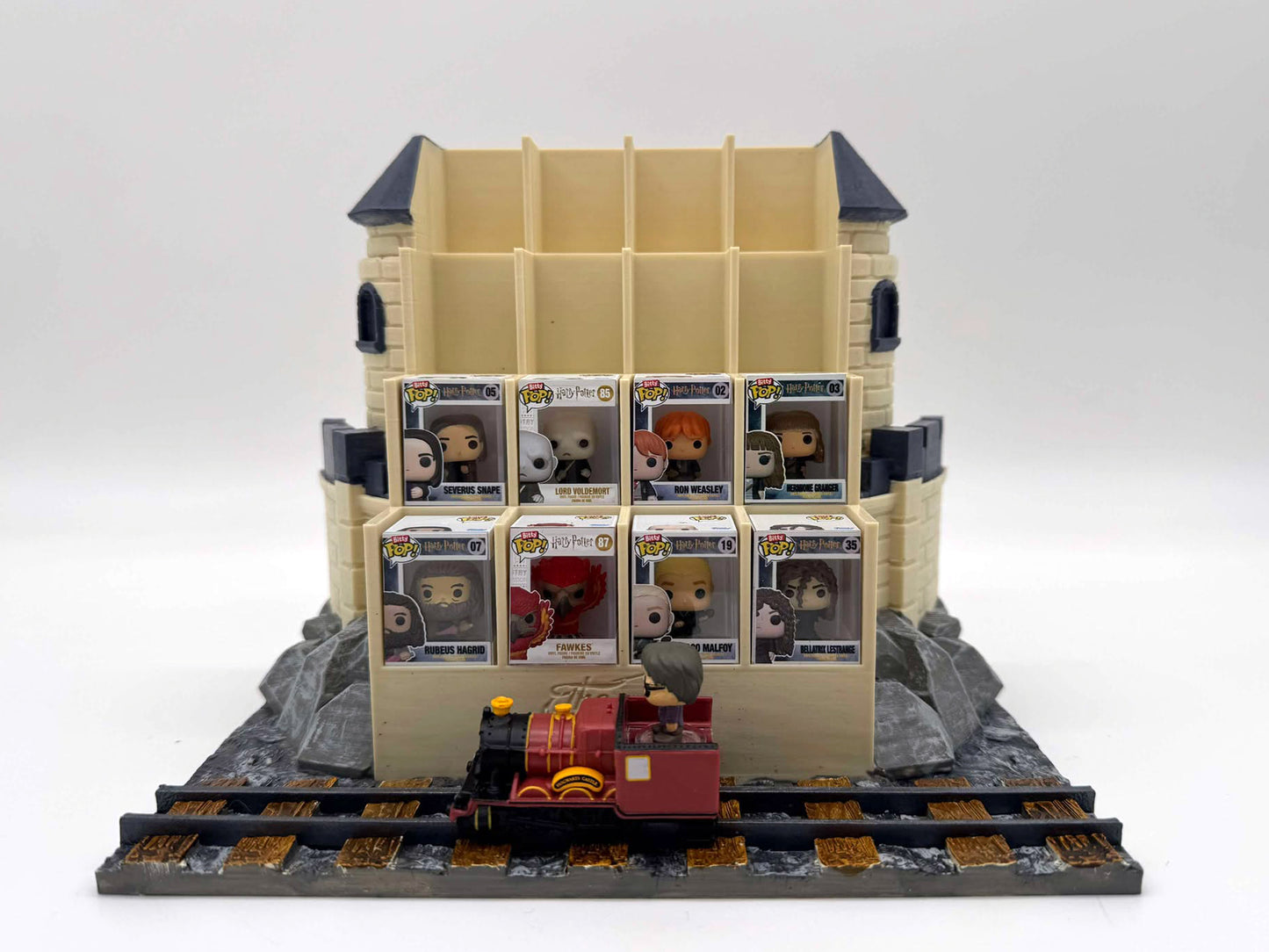 Soda Coaster® Itsy Bitsy Deluxe Harry Potter Inspired Display For Funko®  Bitty Pop and Rides