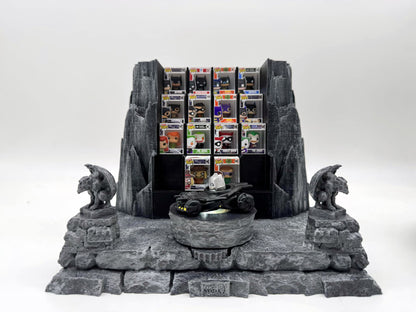 Soda Coaster® Itsy Bitsy Deluxe Batman Inspired Display for Funko® Bitty POP and Rides