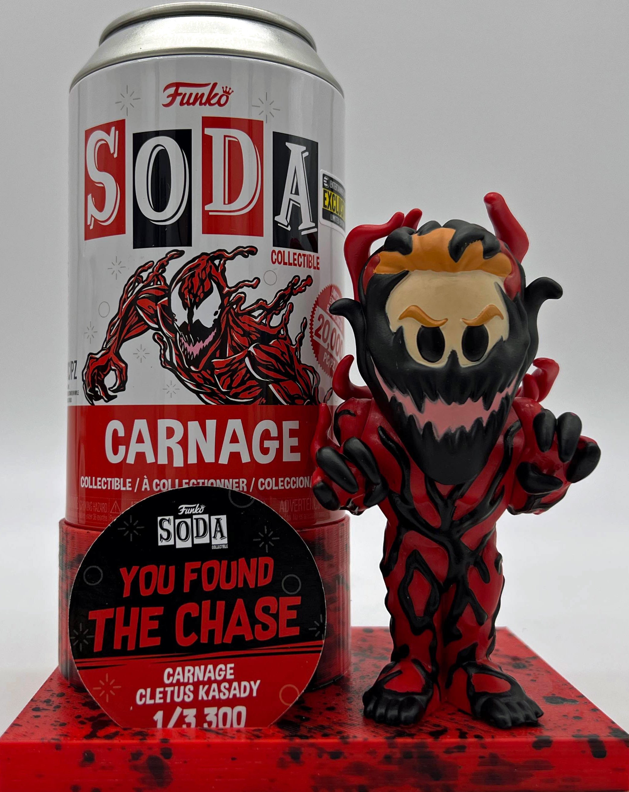 Soda Coaster Single Carnage Inspired