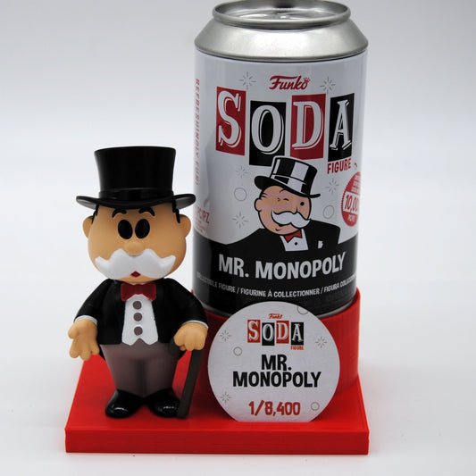 DENTED CAN Mr. Monopoly