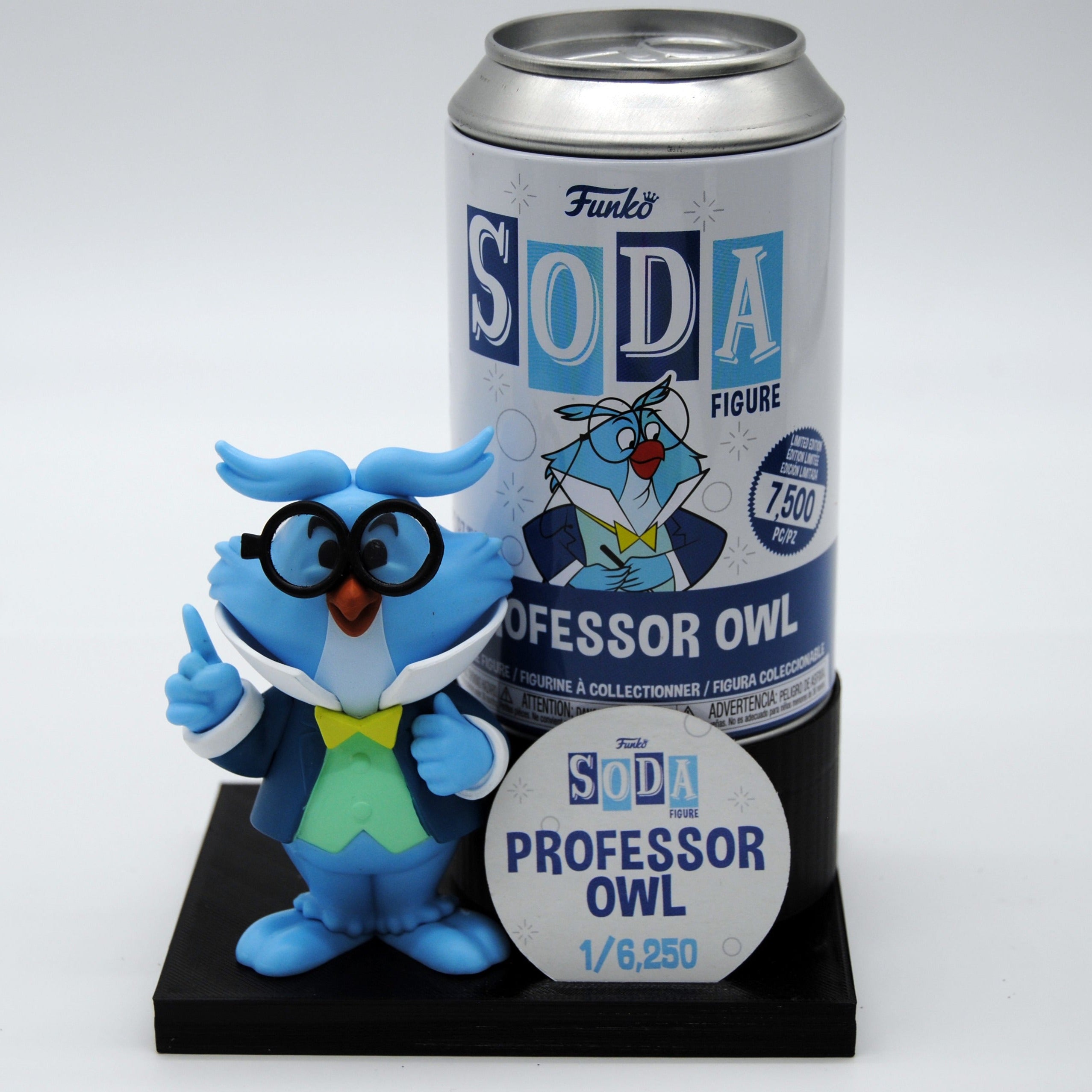 Professor shops Owl funko soda