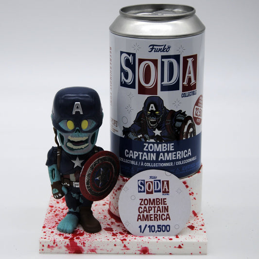 DENTED CAN Zombie Captain America