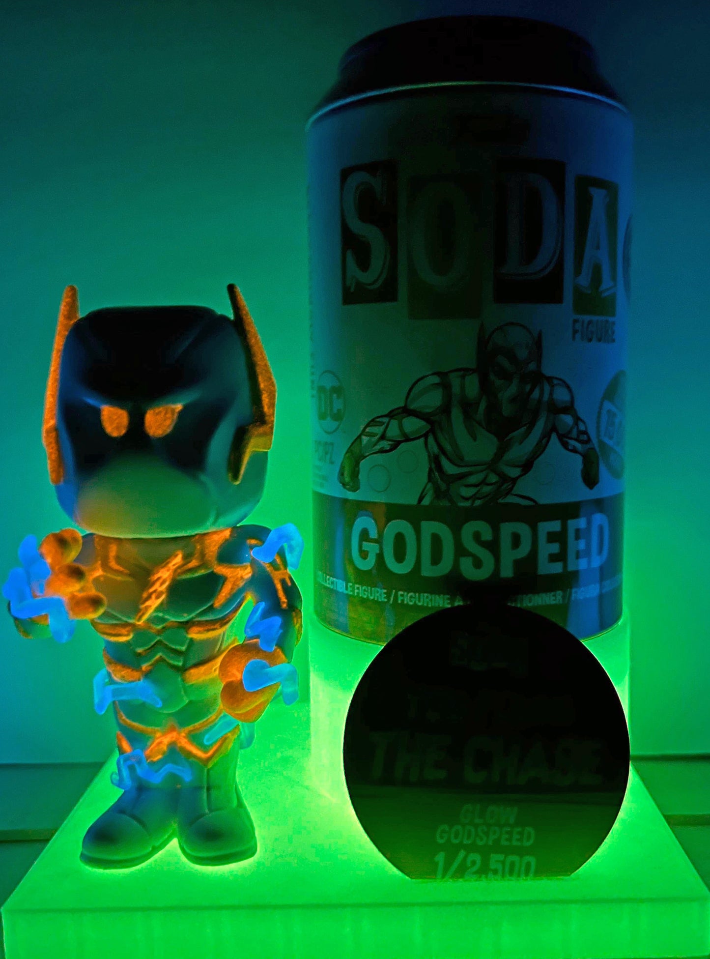 Soda Coaster® Single Glow in the Dark